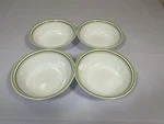 Corelle Garden Sketch Bands 6 1/4" Soup Cereal Bowls (set Of 4). Fixed Price $15.95.