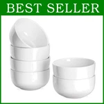 Classic 4.25" Ceramic Dessert Bowls - 10OZ, Set Of 6. Fixed Price $41.99.