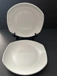 Dansk Classic Fjord Salad Plates White 8.5" Set Of 2. Fixed Price $39.00.