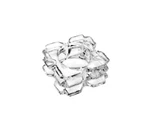 Qualia Clear Glass Skylight 2.5 Sq Votive Set Of 4 Dishwasher Safe Q801306 New!. Fixed Price $27.30.