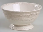 Arte Italica Finezza Cream Footed Cereal Bowl 10808437. Fixed Price $59.00.