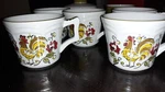 Vintage Mikasa Mugs/creamer/sugar Free Shipping!. Fixed Price $65.00.