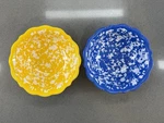 Pioneer Woman Country Splatter Melamine Dip Bowls Set Of 2 Fun Festive. Fixed Price $19.99.