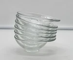 Bormioli Rocco Quattro Stagioni Small Clear Glass Dipping Bowls Set Of 6. Fixed Price $99.97.
