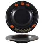 Homer Laughlin Fiesta Trio Of Happy Pumpkins Pasta Bowl 11182762. Fixed Price $37.99.