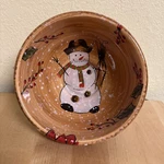 Tabletops Lifestyles Snowstorm Christmas Holiday Cereal Soup Bowl Snowman. Fixed Price $9.99.