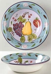 Gibson Designs Bella Fruita Rim Soup Bowl 2656588. Fixed Price $15.99.
