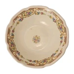 Vtg 1930S Mount Clemens Mildred 7.5 Inch Round Bowl Center Floral. Fixed Price $15.00.
