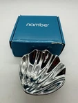 Nambe Oceana Sea Shell Dip Bowl Silver. Fixed Price $49.99.