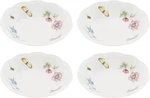 Lenox Butterfly Meadow Fruit Bowl Set Of 4 Porcelain 11OZ 6.75 Inch Dessert New. Fixed Price $36.99.