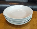 Crate & Barrel By Martin Hunt Dinner Bowl Pasta Set Of 4 White 10". Fixed Price $49.99.