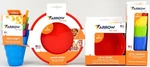 New Arrow Home For Kids Sip-a-cup! 10 Tumblers 16OZ Bowls Round Plates 4 Set. Fixed Price $24.95.
