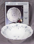 Vintage Haviland Blue Garland 8.5" Vegetable / Serving Bowl, Bavaria -brand New!. Fixed Price $19.95.