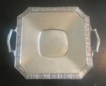 Lbs Co. Lawrence B. Smith Boston Silverplate Serving Tray Platter Handles. Fixed Price $45.00.