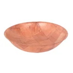 Thunder Group WDTSB012 12" Diameter Woven Wood Salad Bowl - Doz. Fixed Price $25.68.