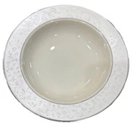 Lenox Pearl Innocence 9 Soup Pasta Bowl Platinum Trim 2432686 New. Fixed Price $46.99.