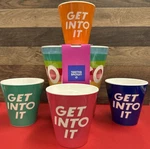 5PC Melamine Popcorn Bowl Set Tabitha Brown Multicolor. Fixed Price $13.99.