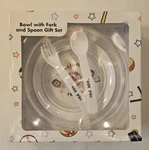 Boston Red Sox Bowl With Fork & Spoon Gift Set Baby Feeding Mlb Baseball Haddad. Fixed Price $17.49.