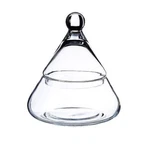 Ikea Vinter 2020 Bowl With Lid, Christmas Tree, Clear Glass, 6" - New. Fixed Price $33.39.