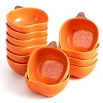 Eidind 12 Pack Ceramic Pumpkin Bowls, 6 Oz Small Fall Ramekins, Shape.... Fixed Price $29.86.