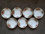 Royal Albert Country Roses Fruit/dessert Bowl Bone China - Sold Separately. Fixed Price $15.00.