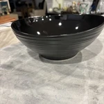 Mikasa, Swirl, Black Vegetable Bowl DJ101 Model Exc. Condition. Appears Unused!!. Fixed Price $39.99.