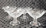 New Southern Living At Home 40504 Victoria Pressed Glass Compotes From Poland. Fixed Price $24.00.