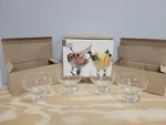 Luigi Bormioli Chopin Crystal All Purpose Dessert Bowl Set #PM99K. Fixed Price $69.96.