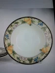 Garden Harvest Mkasa Rimmed Display Soup Bowls Lot Of 4. Fixed Price $19.99.