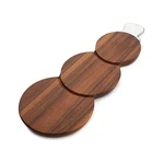 Namb Snowman Cheese Board Holiday Acacia Wood Charcuterie Tray Wit. Fixed Price $42.23.