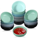 12 Pcs Bowls Set 1.7OZ Sauce Soy Dishes Multicolor Small Dipping Party. Fixed Price $26.66.