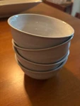 Hearth Magnolia Gray Stoneware Bowls 4.5 Set Of. Fixed Price $35.00.