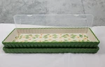 Temp-tations Old World Green Tart Pan, Tray & Lid 3-PIECE 14". Fixed Price $36.97.