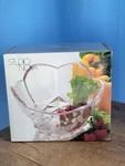 Studio Nova Starcade Clear Glass 8.750" BOWL(3722GEQC)JAPAN Niob). Fixed Price $29.99.