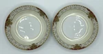 Japan Meito China Hand Painted MEI1213 Small Fruit Bowls 5 3/8" Gold Trim Rose. Fixed Price $29.95.