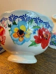 Set Of 4 Pioneer Woman Stoneware Bowls Floral Mixed Patterns Ree Drummond. Fixed Price $44.99.