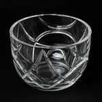 Ralph Lauren Lead Crystal Bowl 6 Signed Rl Cut Glass Modern Geometric Design. Fixed Price $29.00.