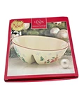 Lenox Holiday Inpirations & Illustrations Divided Angle Bowl Sleigh. Fixed Price $22.94.