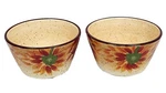 Of 2 Pfaltzgraff Evening Soup Cereal Bowls 6.5" Sunset Tones Retired. Fixed Price $18.13.