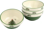 Christmas Tree Collection Stacking Bowls 5.5-INCH Ceramic Holiday Dinnerware. Fixed Price $61.99.