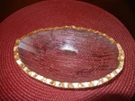 Zodax Textured Gold Rim Bowl,. Fixed Price $16.90.