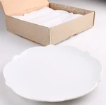 Alessi Dressed Side Plate Set Of 4 Porcelain With Relief Decoration New Box!. Fixed Price $99.99.