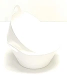 Mintra Home 1.8L Plastic Bowls W/ Handles - 2PK White Durable Serving Mixing Pre. Fixed Price $20.98.
