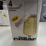 The Cellar Basics 4 White Porcelain Cereal Bowls Dishwasher Microwave Safe. Fixed Price $32.00.