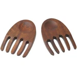 Woodard & Charles Hands Salad Servers, 6" X 4", Cherry Stain. Fixed Price $24.38.