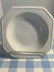 2 Mikasa Continental Ivory Rimmed Octagon Soup Bowls Japan F4000. Fixed Price $29.99.