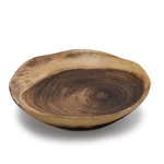 Natural Elegance Rain Tree Wood Hand Carved Serving Or Fruit Bowl. Fixed Price $21.99.