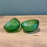 2 X Ikea Omsesidig Decorative Mini Serving Bowls, Green/glass Limited Edition. Fixed Price $25.00.