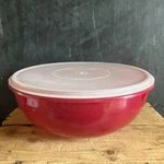 Tupperware Fix N Mix Bowl 274-7 Lid 224-16 Large 12 Be Dazzled Sparkle Red. Fixed Price $37.50.