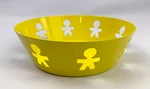 Alessi Girotondo Italy King Kong Standing Men Yellow Steel Basket Bowl Spotting. Fixed Price $34.99.